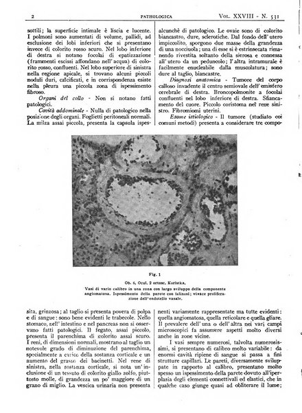 Pathologica rivista quindicinale