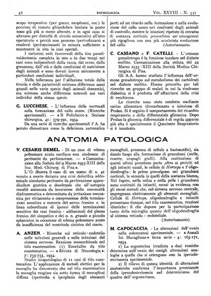 Pathologica rivista quindicinale