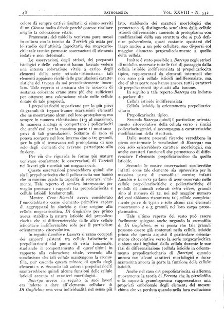 Pathologica rivista quindicinale