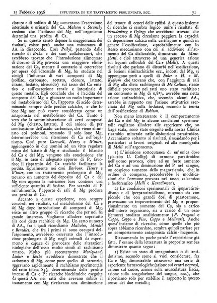 Pathologica rivista quindicinale