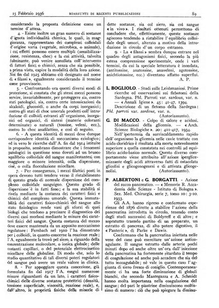 Pathologica rivista quindicinale