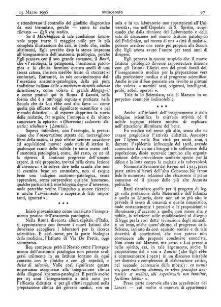 Pathologica rivista quindicinale