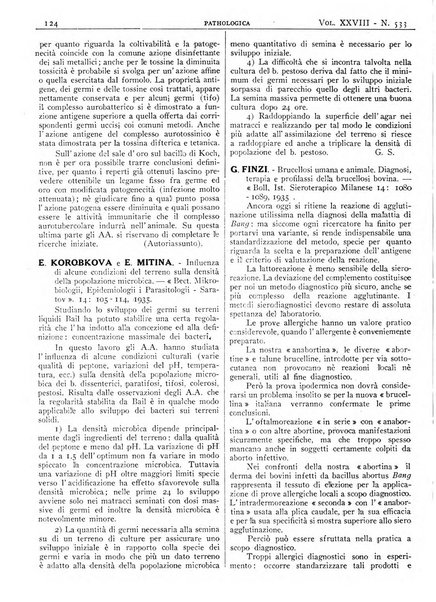 Pathologica rivista quindicinale