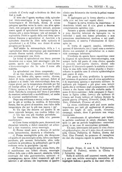 Pathologica rivista quindicinale