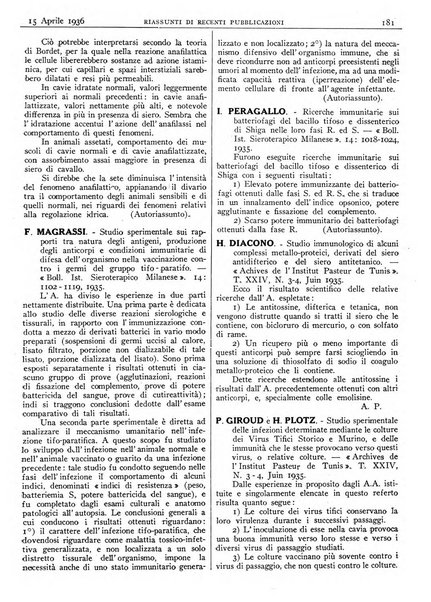 Pathologica rivista quindicinale