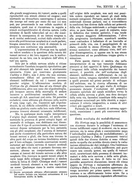 Pathologica rivista quindicinale