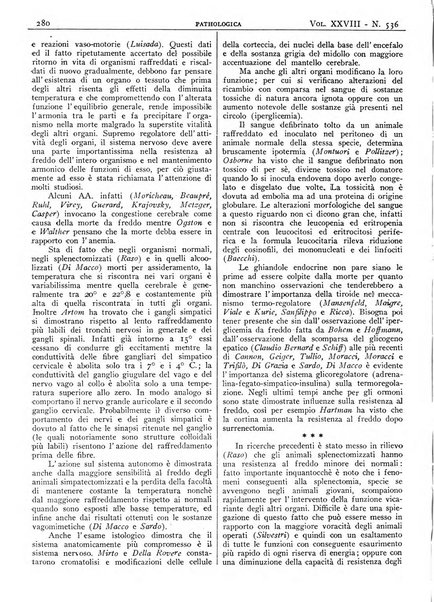 Pathologica rivista quindicinale