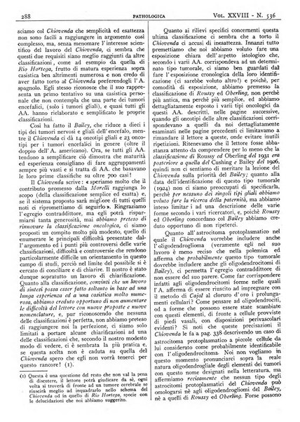 Pathologica rivista quindicinale