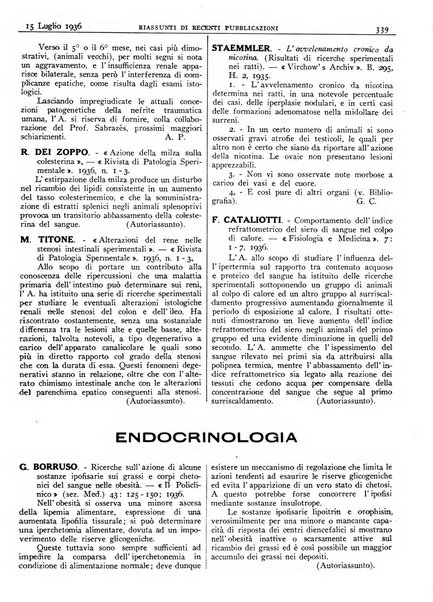 Pathologica rivista quindicinale