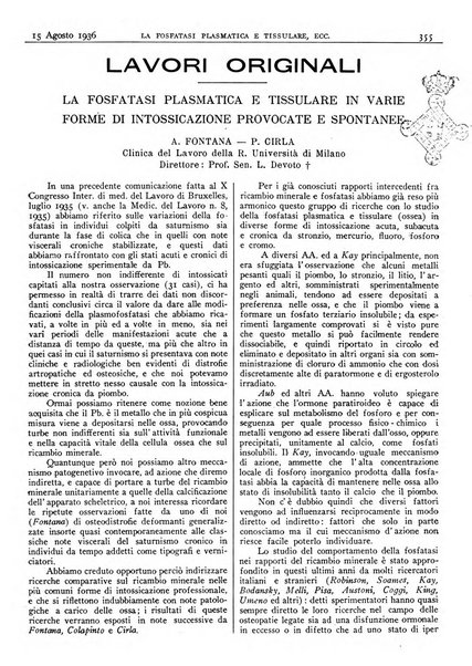 Pathologica rivista quindicinale