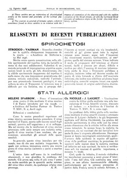 Pathologica rivista quindicinale