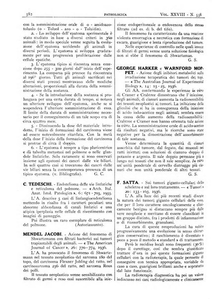 Pathologica rivista quindicinale