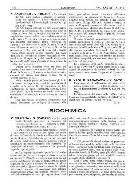 Pathologica rivista quindicinale