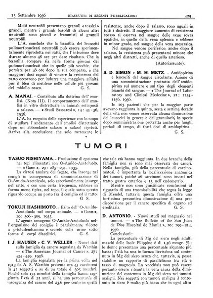 Pathologica rivista quindicinale