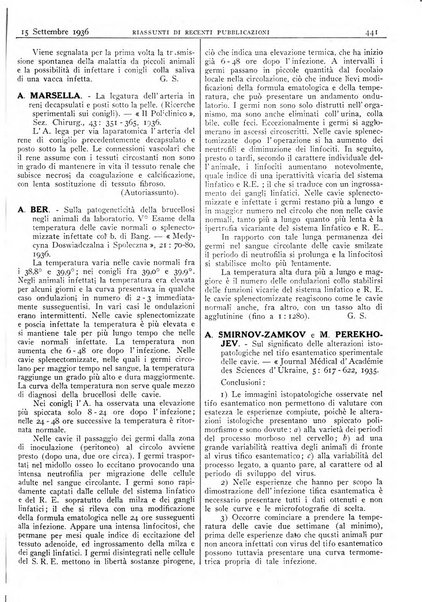 Pathologica rivista quindicinale