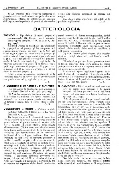 Pathologica rivista quindicinale