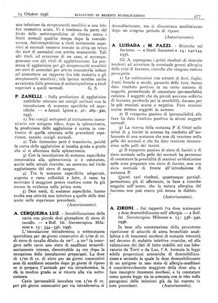 Pathologica rivista quindicinale