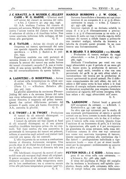 Pathologica rivista quindicinale