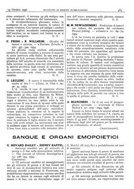 Pathologica rivista quindicinale