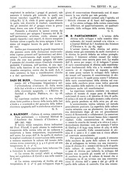 Pathologica rivista quindicinale