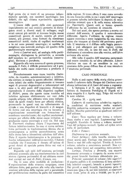 Pathologica rivista quindicinale