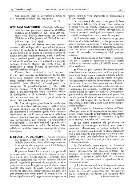 Pathologica rivista quindicinale