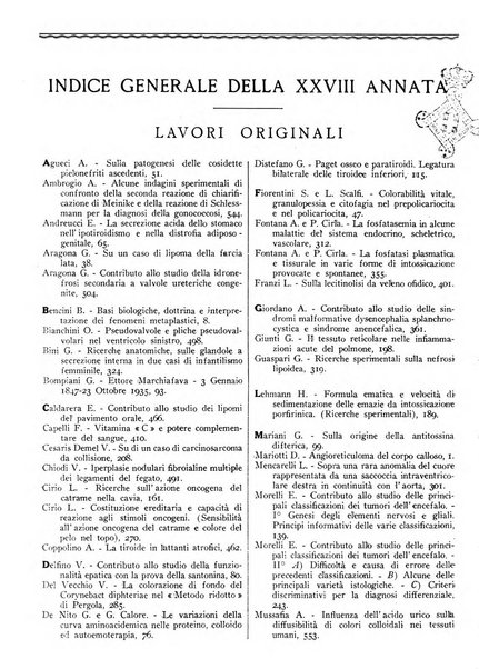 Pathologica rivista quindicinale