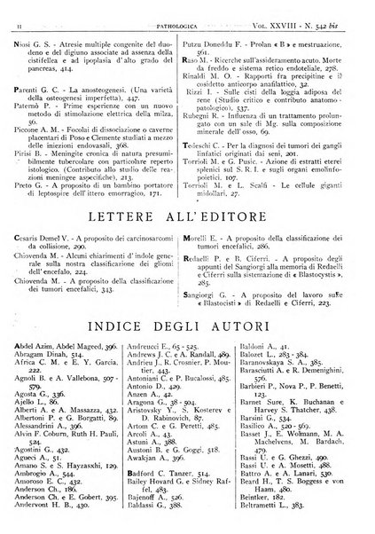 Pathologica rivista quindicinale