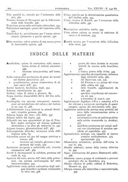 Pathologica rivista quindicinale