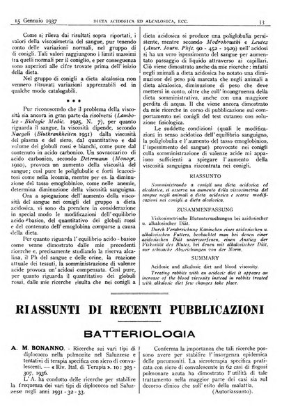 Pathologica rivista quindicinale