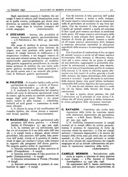 Pathologica rivista quindicinale