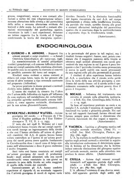 Pathologica rivista quindicinale