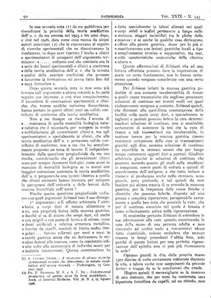 Pathologica rivista quindicinale