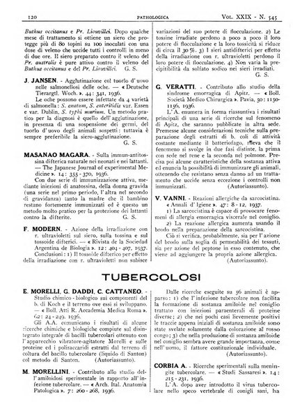 Pathologica rivista quindicinale