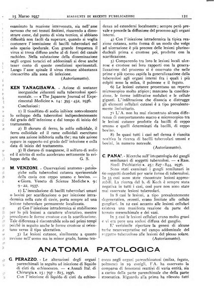 Pathologica rivista quindicinale