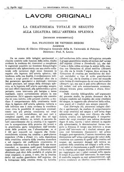 Pathologica rivista quindicinale