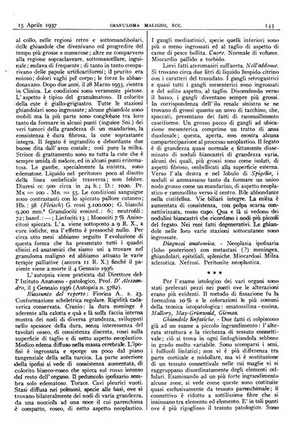 Pathologica rivista quindicinale