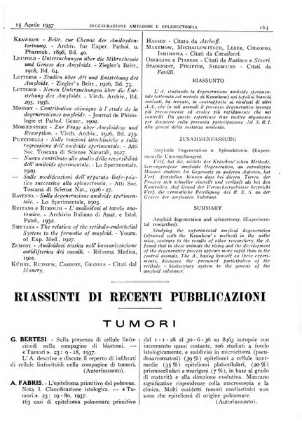 Pathologica rivista quindicinale