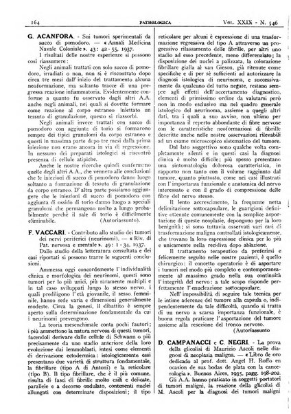 Pathologica rivista quindicinale