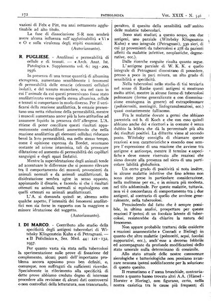 Pathologica rivista quindicinale