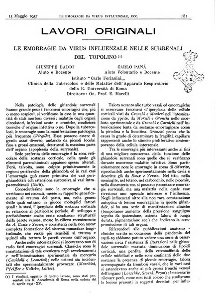 Pathologica rivista quindicinale