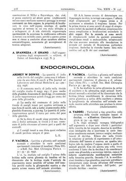 Pathologica rivista quindicinale