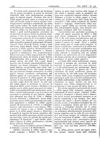 Pathologica rivista quindicinale