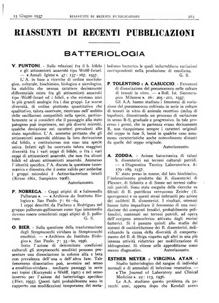 Pathologica rivista quindicinale