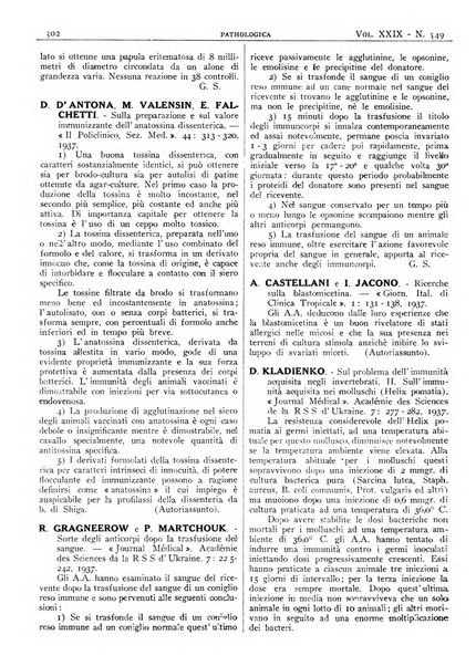 Pathologica rivista quindicinale