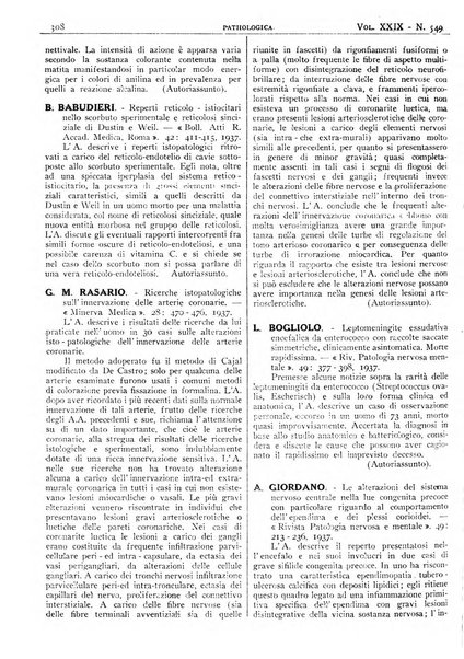 Pathologica rivista quindicinale