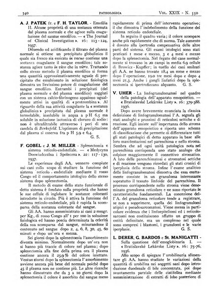 Pathologica rivista quindicinale