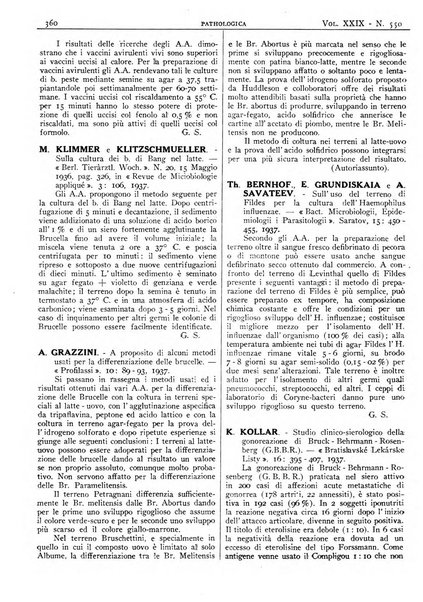 Pathologica rivista quindicinale