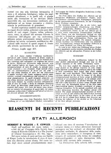 Pathologica rivista quindicinale