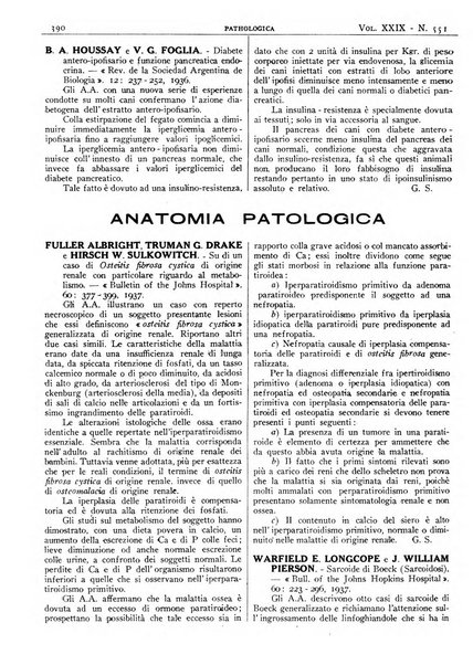 Pathologica rivista quindicinale